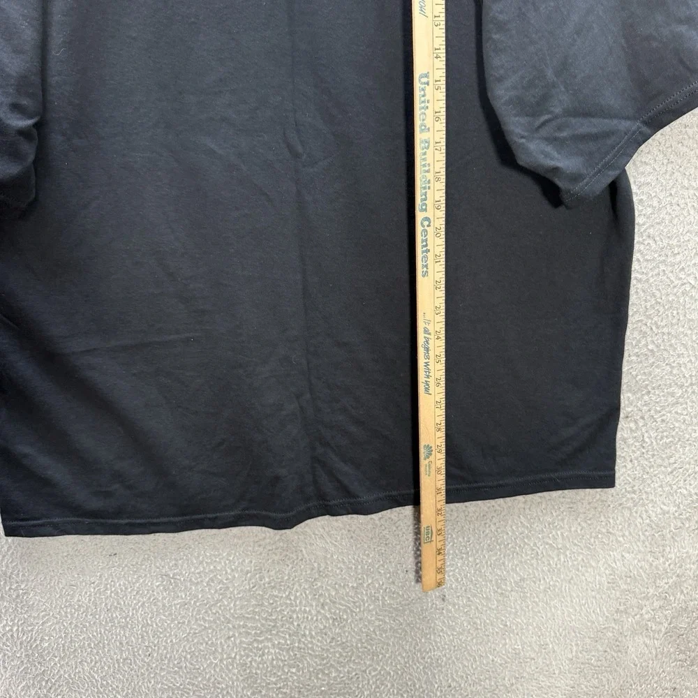 Vintage Joes Crab Shack Shirt Adult‎ 2XL XXL Black Crewneck Grunge 90s Y2K Golf
